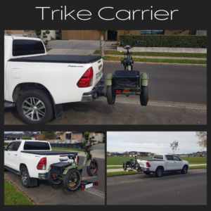 towball mount tricycle carrier